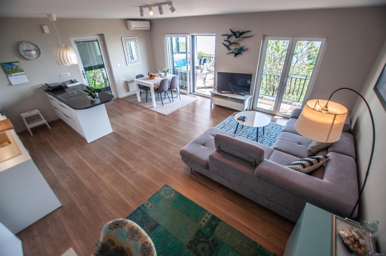 Sea View Apartments Debeli Rtic Ankaran Dış mekan fotoğraf